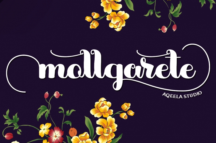 mollgarete Script Font Download