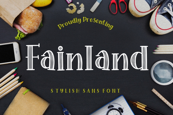 Fainland Stylish Sans Font Download