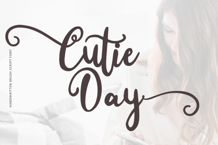 Cutie Day - Cute Script Font Font Download