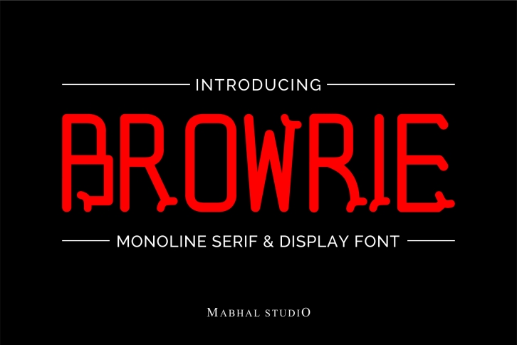 BROWRIE Font Download