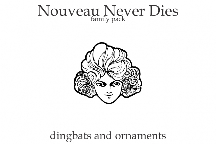 Nouveau Never Dies Family Font Download