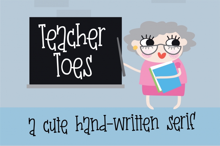 PN Teacher Toes Font Download