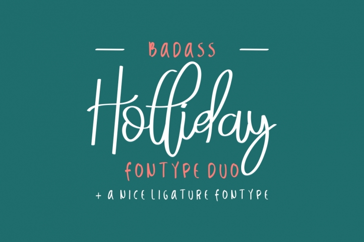 BadassHolliday Font Download