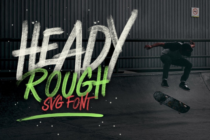 Heady Rough Font Download