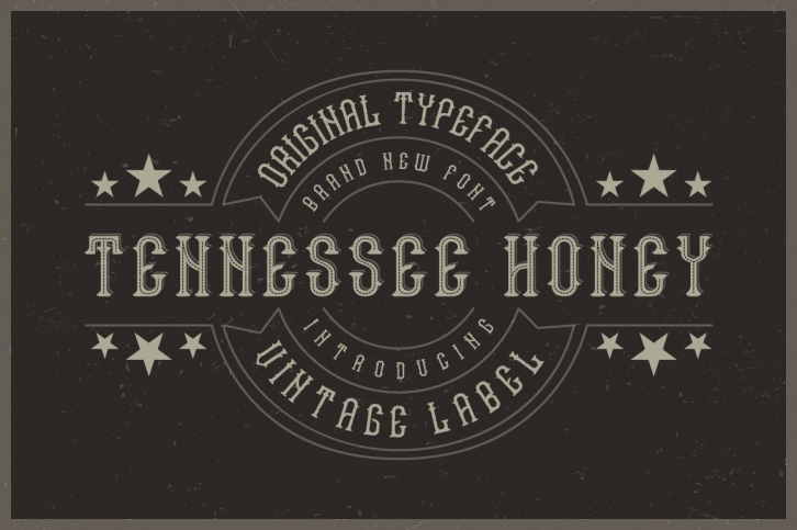 Tennessee honey font Font Download