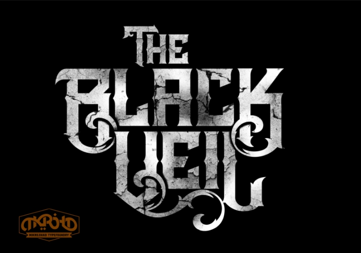 The Black Veil Family Font Download