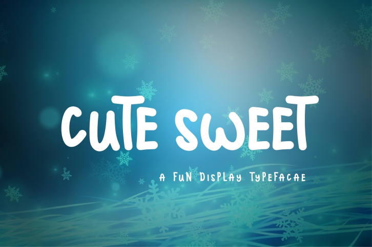 Cute Sweet Display Font Font Download