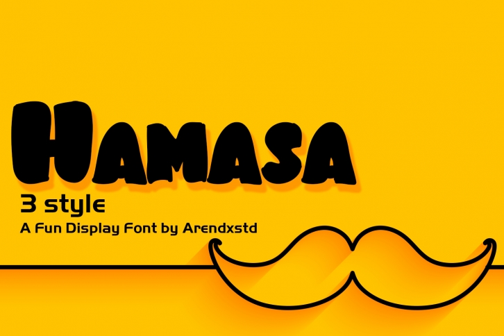 Hamasa Fun Display Font Font Download