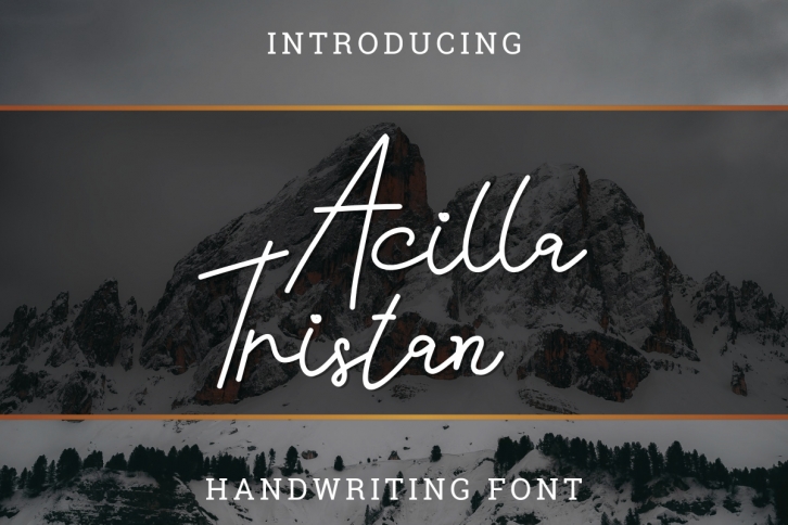 Acilla Tristan Font Download