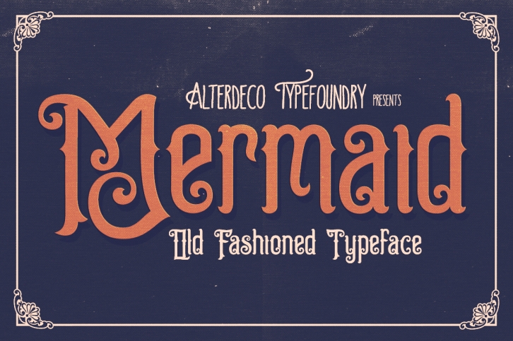 Mermaid Typeface Font Download