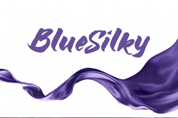 Bluesilky Typeface Font Download