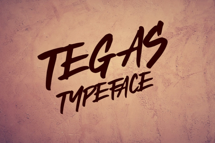 TEGAS TYPEFACE Font Download