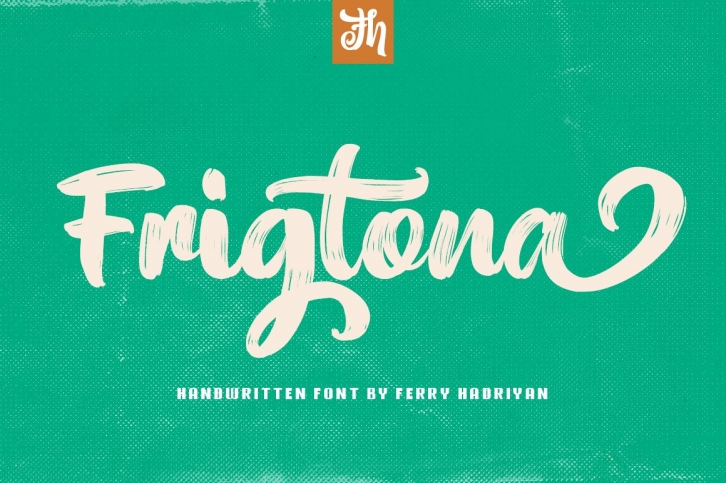 Frigtona - Handwritten Font Font Download