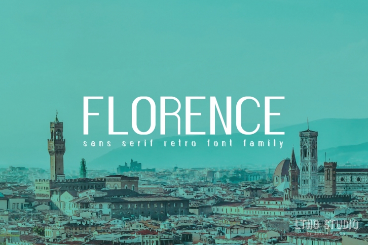 FLORENCE font family Font Download
