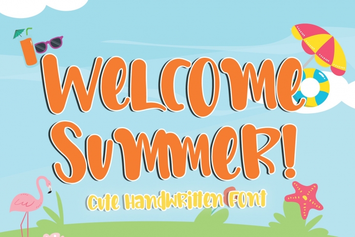 Welcome Summer Font Download