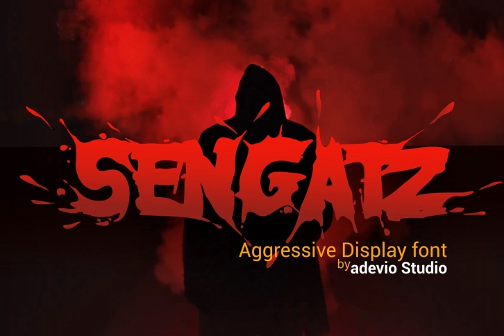 Sengatz Grafity Font Download