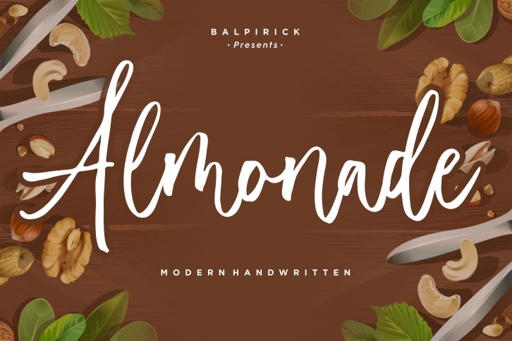 Almonade Modern Handwritten Font Font Download