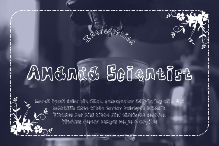 Amanda Scientist Font Download