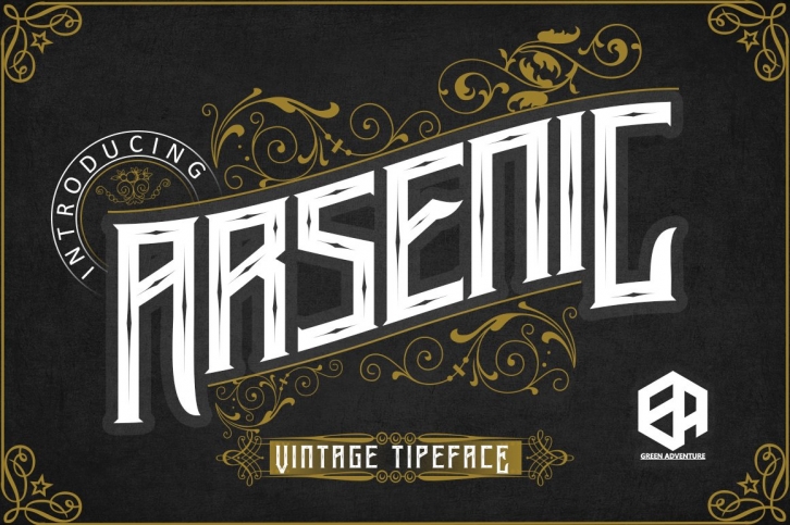 Arsenic - Vintage Typeface Font Download