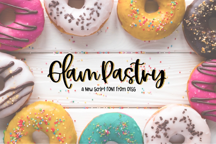 Glam Pastry Font Download