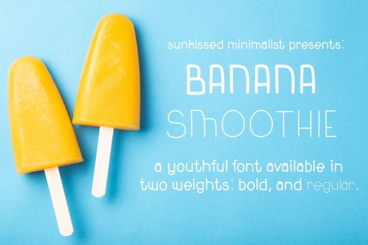 Banana Smoothie Font Download