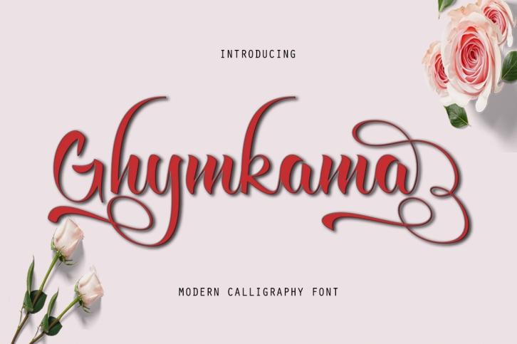 Ghymkama Slant Font Download