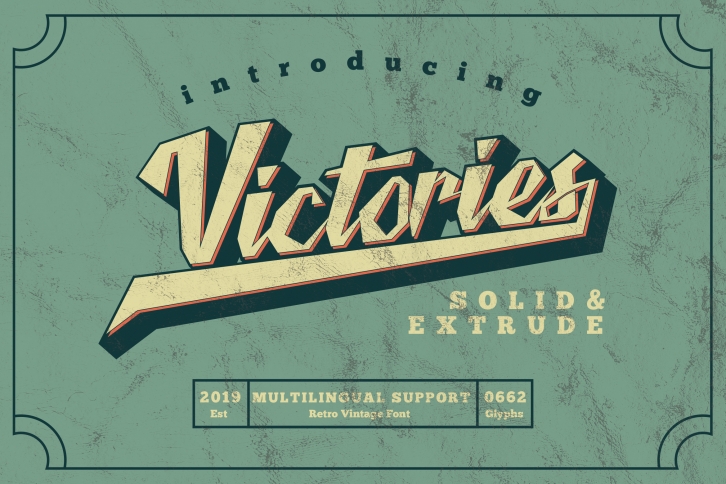 Victories Vintage Font Font Download