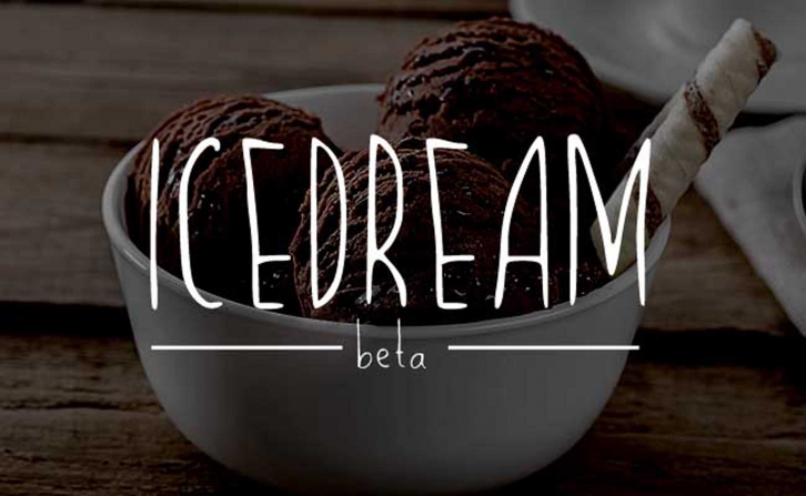 Icedream Font Download
