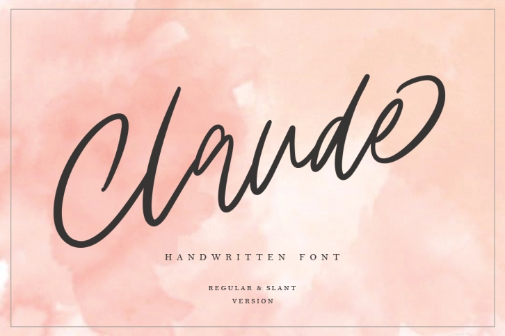 Claude Handwritten Font Font Download