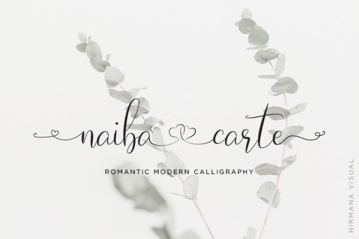 Naibacarte - Lovely Font Font Download