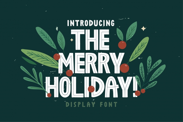 The Merry Holiday Font Download