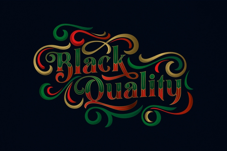 Black Quality Font Font Download