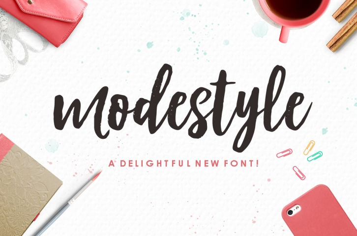 Modestayle Script Font Download