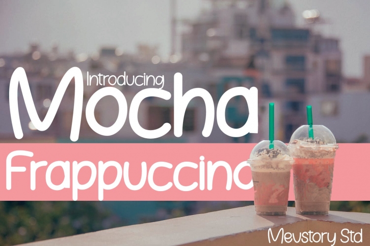 Mocha Frappuccino Font Font Download