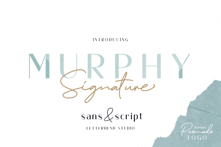 Murphy - Script & Sans BONUS Font Download