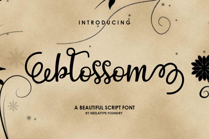 Blossom Script Font Download