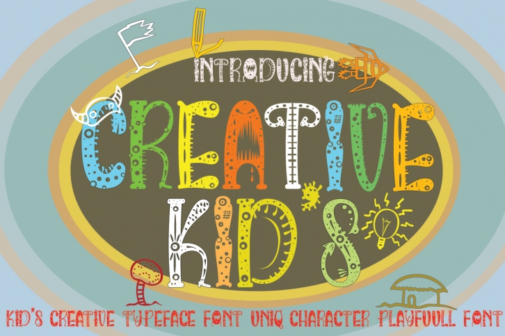 CREATIVE KIDS Font Download