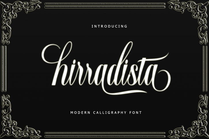 Hirradista Script Font Download