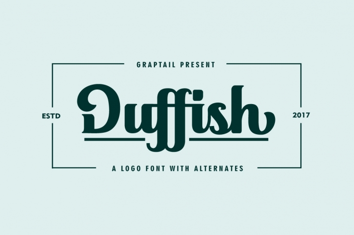 Duffish - Logo Font Font Download