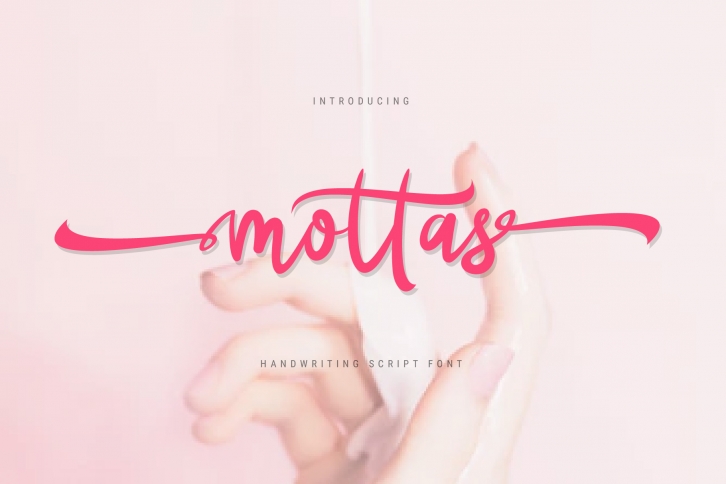 Mottas | New Handwritten Font Download