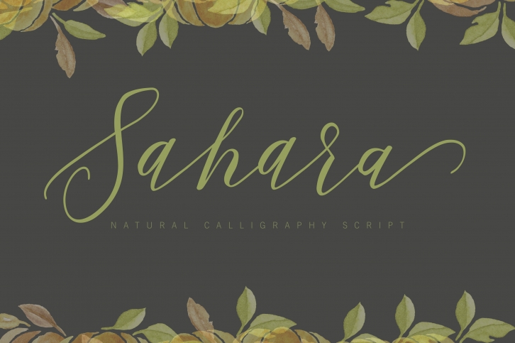 Sahara Script Font Download