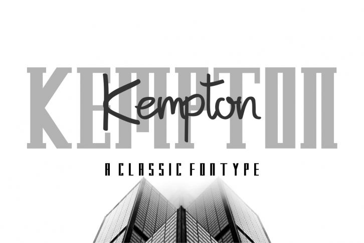 Kempton Font Download