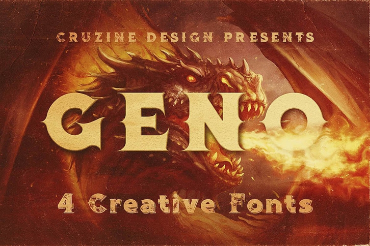 Geno Typeface Font Download