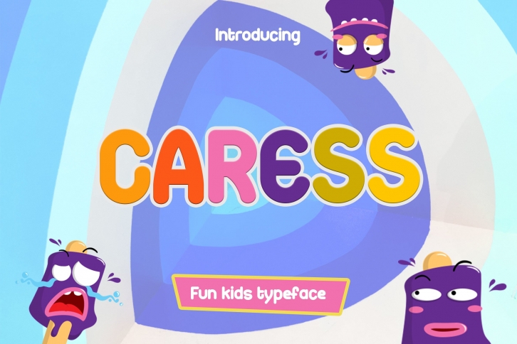 Caress - Fun Font Font Download