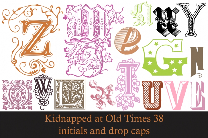 Kidnapped at Old Times 38 Font Download