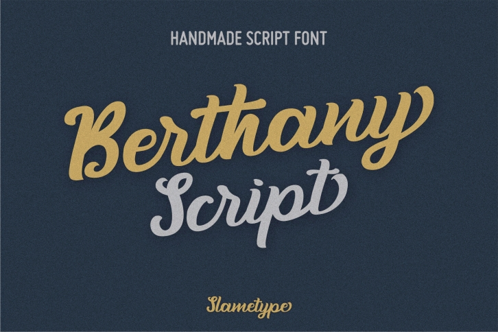 Berthany Script Font Download