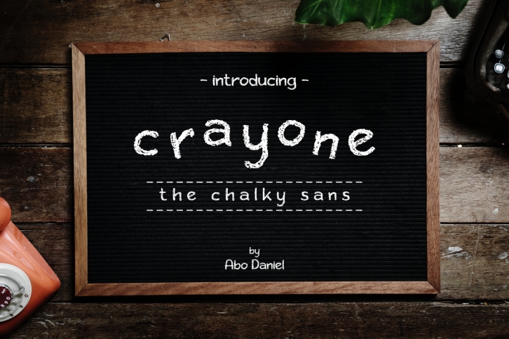 Crayone -The Chalky Sans- Font Download