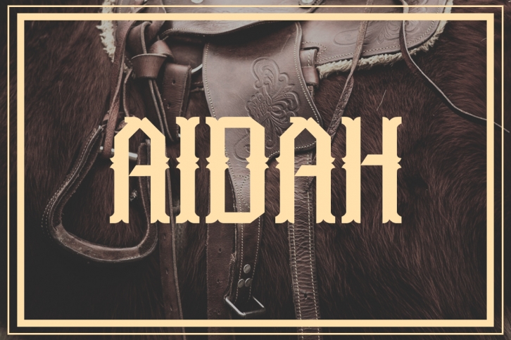 Aidah Typeface Font Download