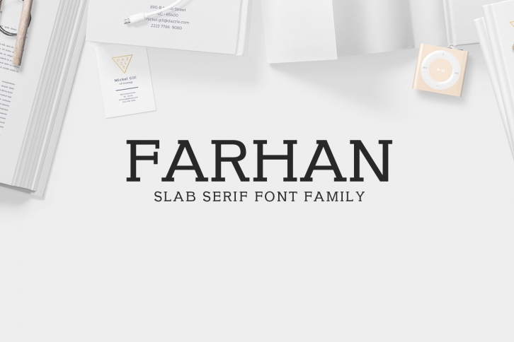 Farhan Slab Serif 5 Font Pack Font Download