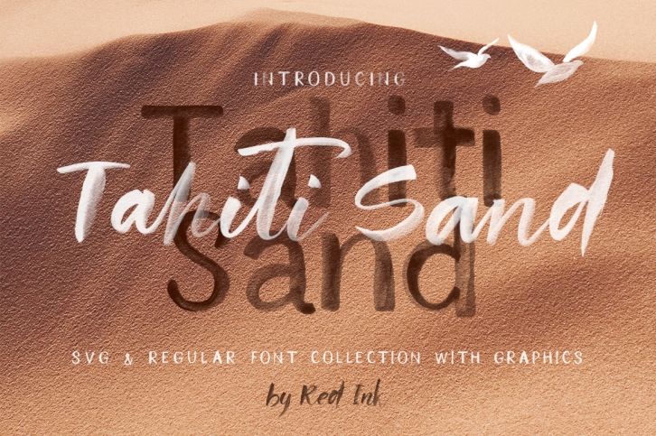 Tahiti Sand. Fonts and Graphics. Font Download